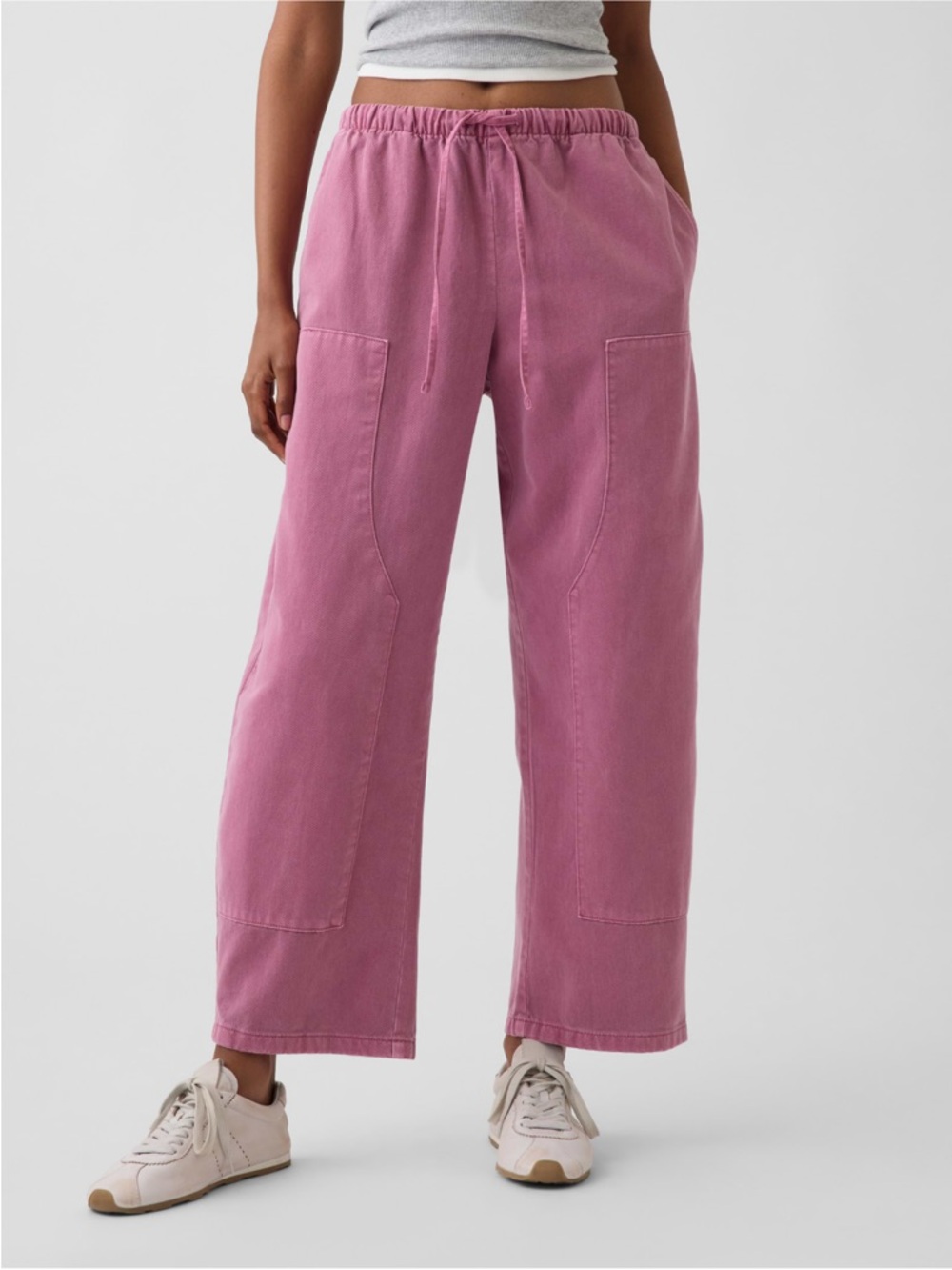 GAP Easy Double-Knee Barrel Pants